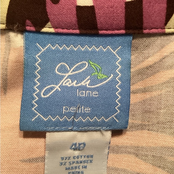 Lark Lane light weight jacket size 4P multiple colors ( orange,red,purple) - Picture 7 of 9